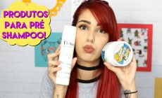 Produtos para pré-shampoo