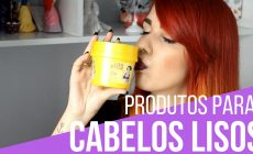 produtos para cabelo liso