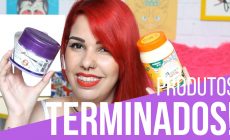 produtos tão bons que eu usei até acabar