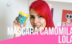 Máscara Restauradora de Camomila Lola Cosmetics
