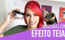 máscaras efeito teia