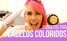 produtos essenciais para cabelos coloridos