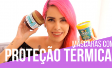 máscaras com proteção térmica
