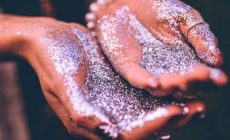 tirar glitter