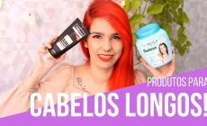 produtos para cabelos longos