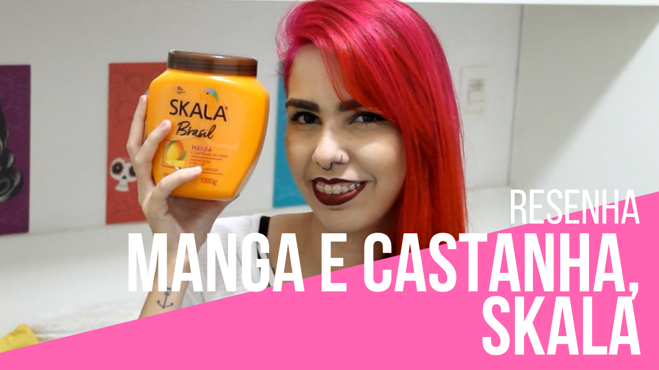 máscara Skala Brasil Manga e Castanha do Pará