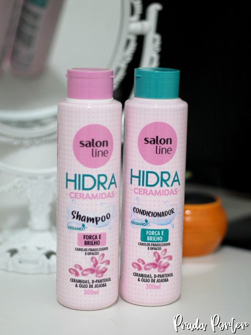 Shampoo e Condicionador Hidra Ceramidas Salon Line