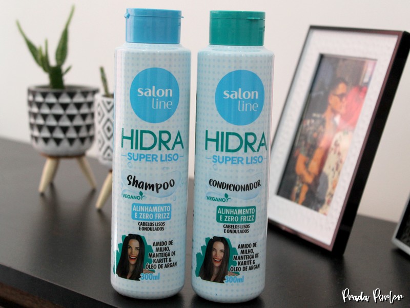 Shampoo e Condicionador Hidra Super Liso Salon Line